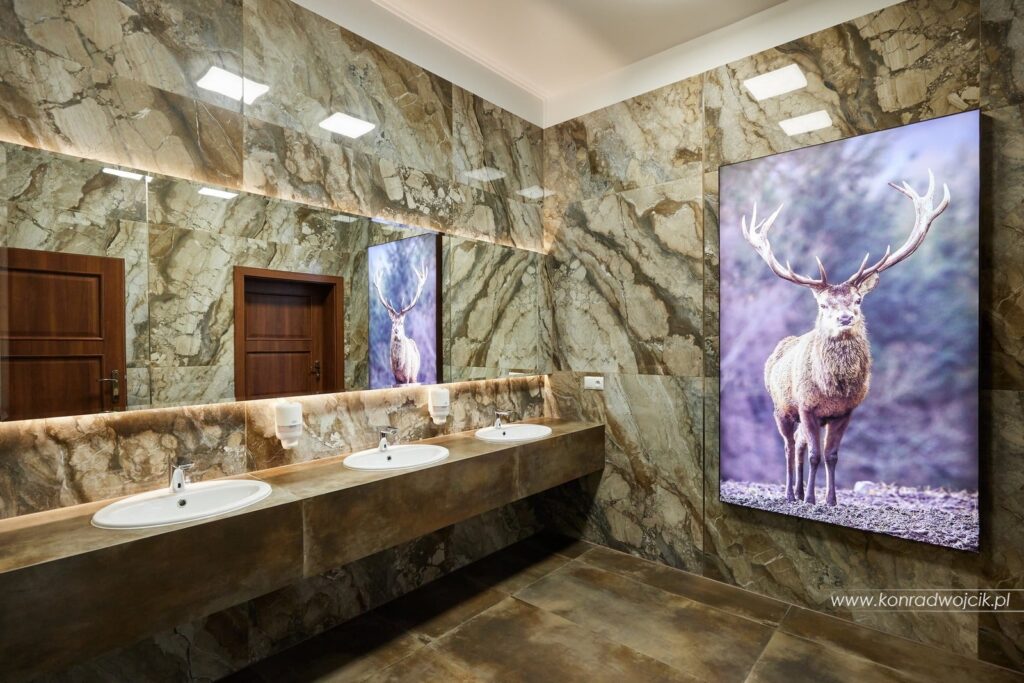 Wykonanie wnętrza budynku weselnego