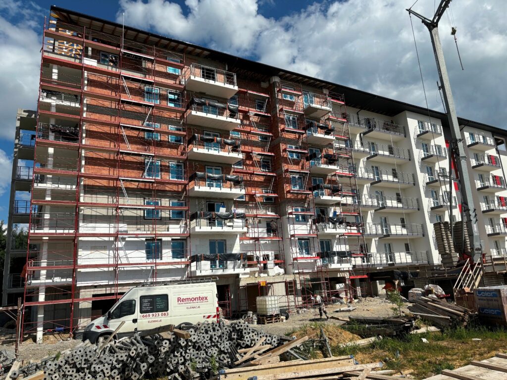 wykonanie elewacji na terenie dąbrowy tarnowskiej